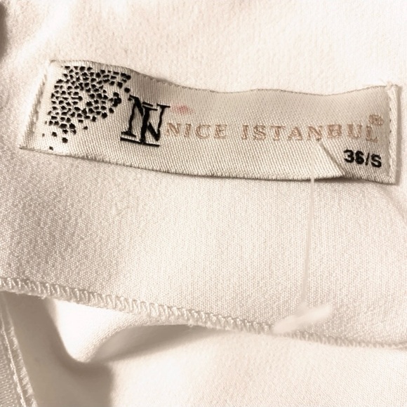 GUESS ISTANBUL EKRU BY GUESS EMBELLISHED MINI DRESS SIZE SMALL - Picture 10 of 14